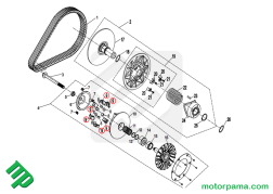 rampa di scorrimento variatore CFMoto 0GR0-051005 (4)